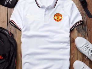 Áo Thun Cá Sấu Mè Thể Thao 4 chiều - logo MU