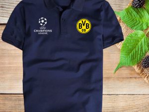 Áo Thun Thể Thao 4 chiều – in Logo Dortmund