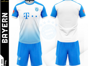 Bộ Quần Áo Bóng Đá Người Lớn - CLB Bayern Munich ( Vải Thun Lạnh )