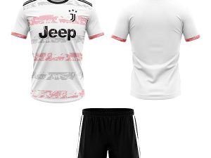 Bộ Quần Áo Bóng Đá Trẻ Em – CLB. Juventus ( Vải Thun Lạnh )