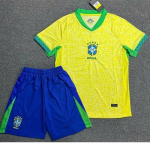 Bộ Quần Áo Bóng Đá Người Lớn – Đội Tuyển Brazin ( Vải Thái )
