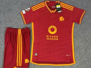 Bộ Quần Áo Bóng Đá Người Lớn – CLB AS Roma ( Vải Thái )