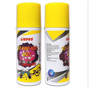 Chai Xịt LIGPRO Khử Mùi Giày, Tất, Quần Áo