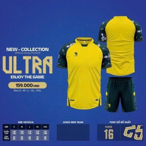 Bộ Quần Áo Bóng Đá, Thể Thao Không Logo - Vevoca Ultra