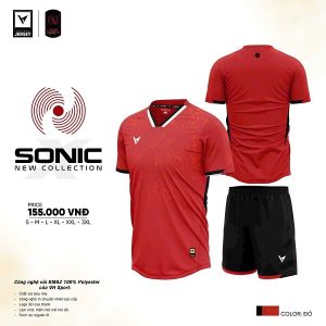 Bộ Quần Áo Bóng Đá, Thể Thao Không Logo  - VH Sonic