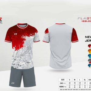 Bộ Quần Áo Bóng Đá, Thể Thao Không Logo - CR Flast 9
