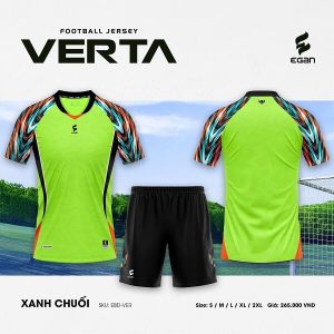 Bộ Quần Áo Bóng Đá, Thể Thao Không Logo – EGAN VERTA