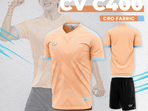 Bộ Quần Áo Bóng Đá, Thể Thao Không Logo - Riki CV C400