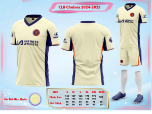 Bộ Quần Áo Bóng Đá Người Lớn – CLB Chelsea ( Vải Mè )