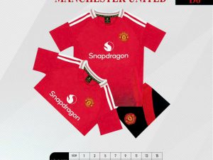 Bộ Quần Áo Bóng Đá Trẻ Em – CLB. Man U