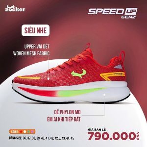Giày Chạy Bộ – Thể Thao Nam, Nữ Zocker Speed Up Gen 2