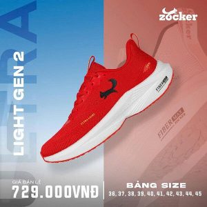 Giày Chạy Bộ – Thể Thao Nam, Nữ  Zocker Ultra Light Gen 2