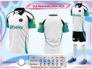 Bộ Quần Áo Bóng Đá - CLB Newcastle United ( Mè )