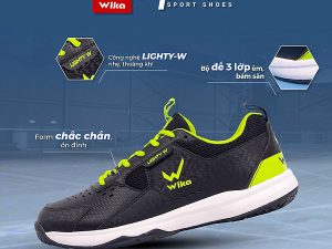 Giày Cầu Lông, Bóng Chuyền, Bóng Rổ Nam - Nữ Wika Maru