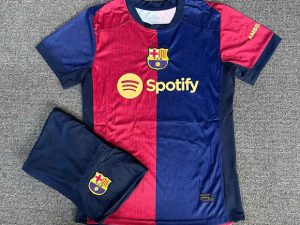 Bộ Quần Áo Bóng Đá Người Lớn - CLB Barcelona (Vải Thái)