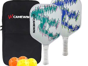 Vợt Pickleball Camewin Luvas+ 4 Bóng ( 2 Vợt )