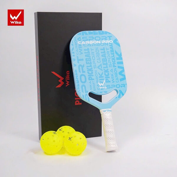 vot-pickleball-wika-carbon-pro-xanh-duong