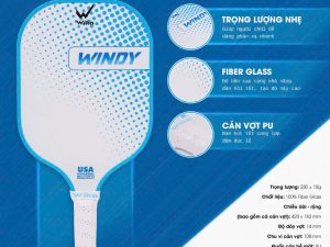 Vợt Picklebal Wika Windy