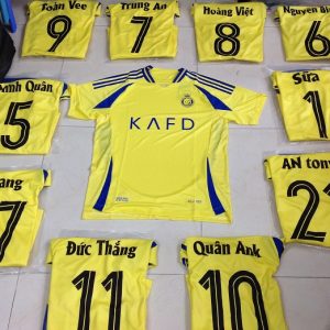 In Áo Bóng Đá, Áo Đội Theo Yêu Cầu ( Vải Thun, Mè, Fex Thái, ....)